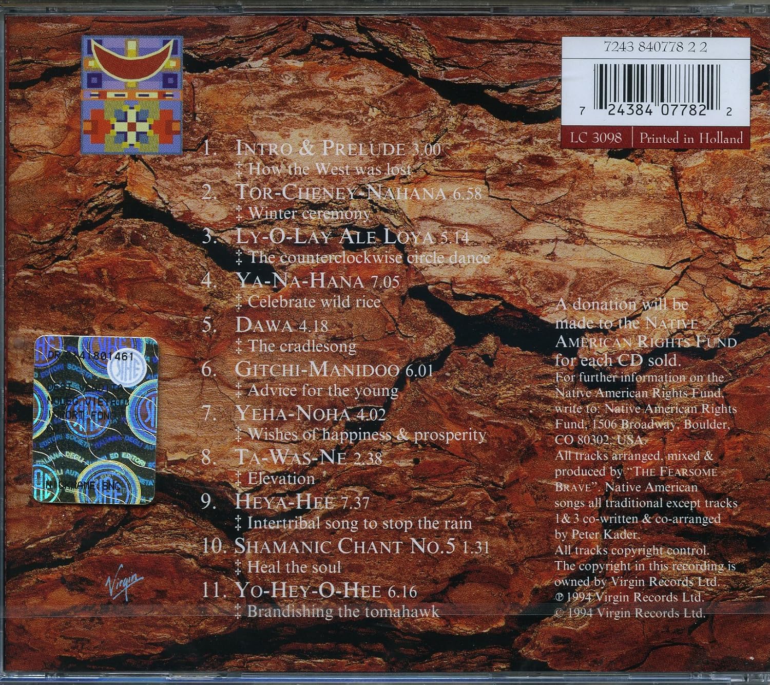 Indians: Sacred Spirit - Die Gesänge der Indianer