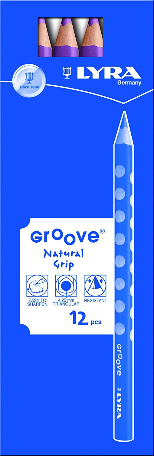 Lyra Groove Cardboard Case with 1 pencil Violett hell