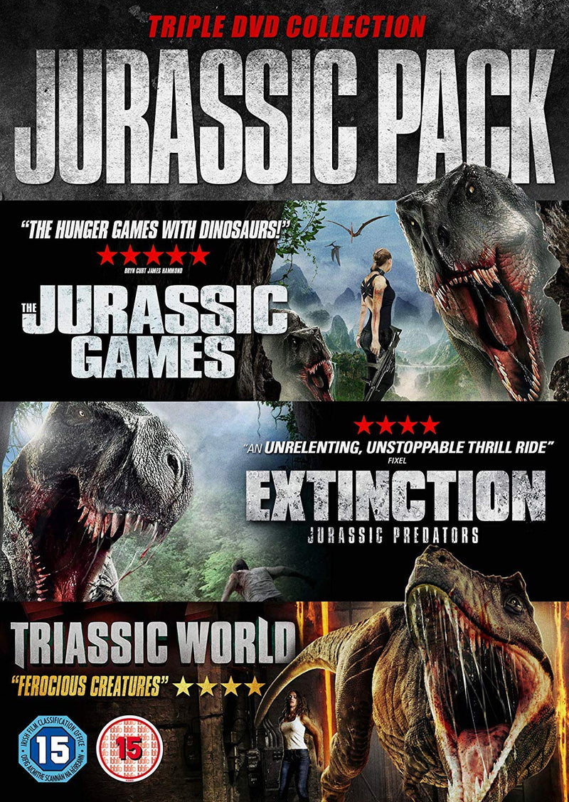Jurassic Triple DVD Pack