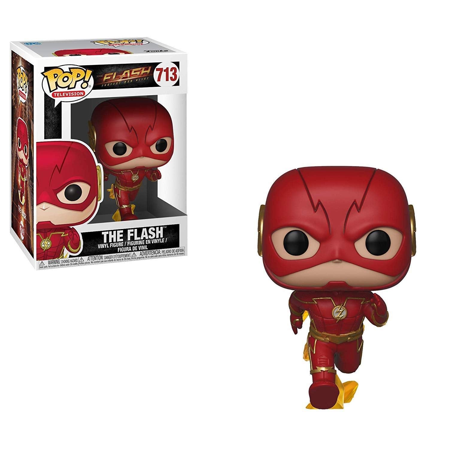 Funko POP! Vinyl: DC the Flash: Flash - the Flash TV - Collectable Vinyl Figure - Gift Idea - Official Merchandise - Toys for Kids & Adults - TV Fans - Model Figure for Collectors and Display Standard