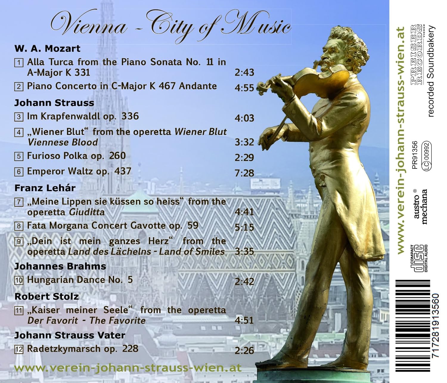 Vienna-City of Music