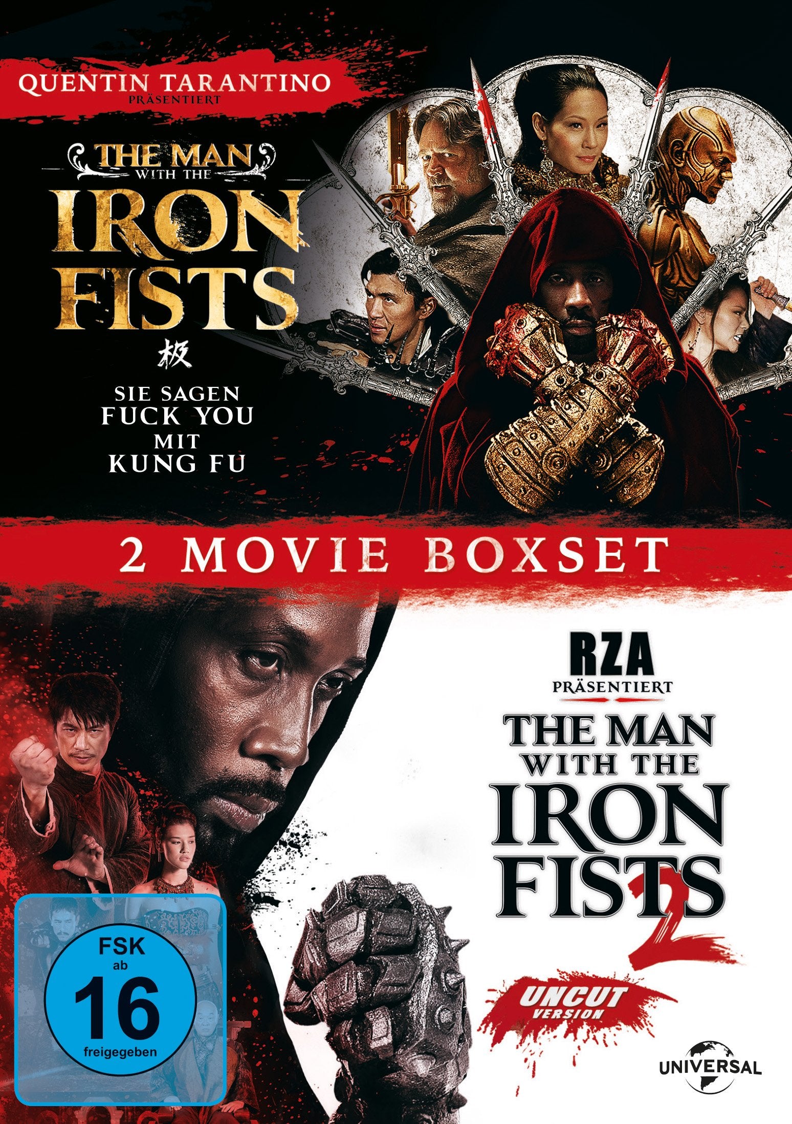 The Man with the Iron Fists / The Man with the Iron Fists 2 [2 DVDs]