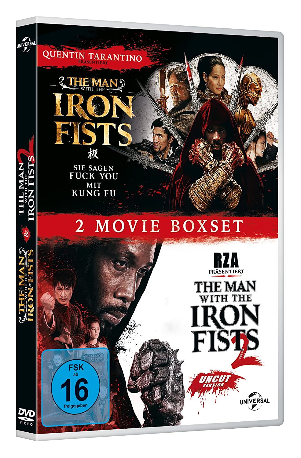 The Man with the Iron Fists / The Man with the Iron Fists 2 [2 DVDs]