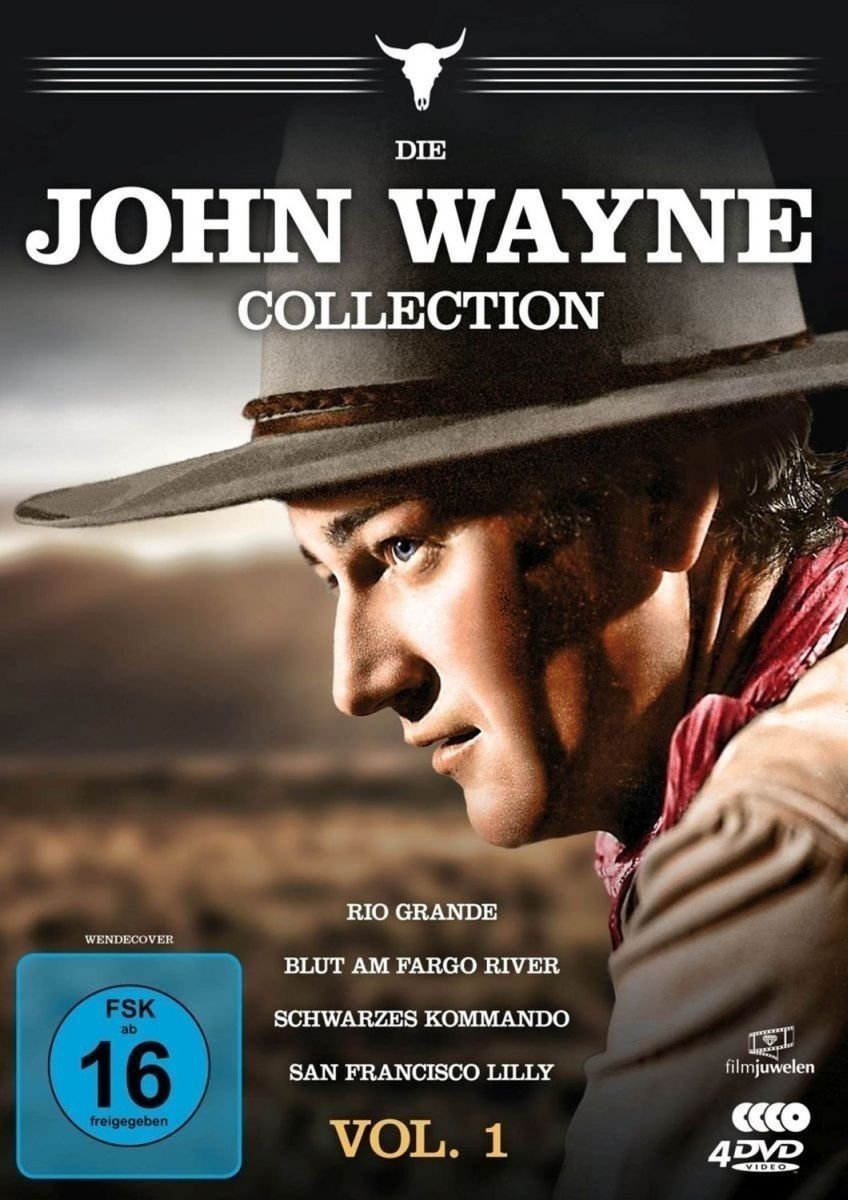 Die John Wayne Collection - Vol. 1 (Rio Grande / Blut am Fargo River / Schwarzes Kommando / San Francisco Lilly)