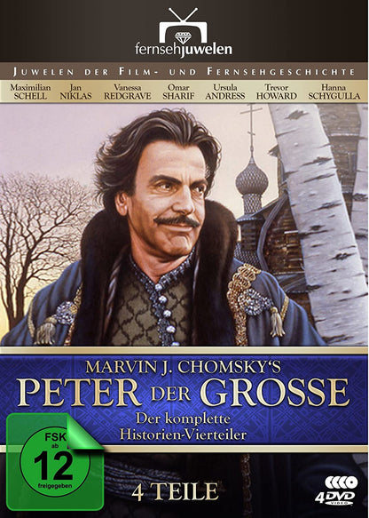 Peter der Große - Der komplette Vierteiler (4 DVDs) - Fernsehjuwelen