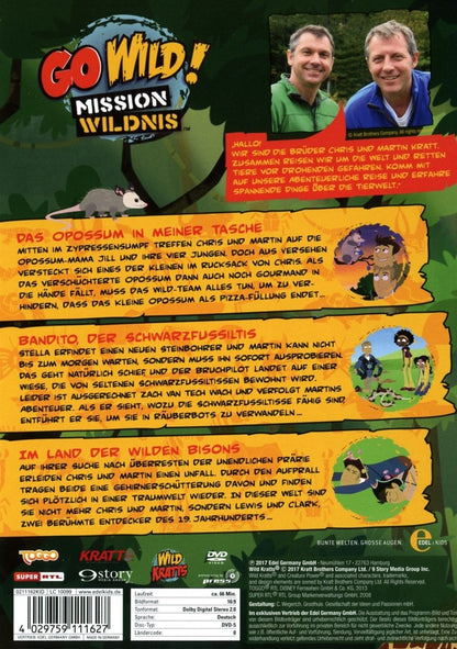 Go Wild! Mission Wildnis - "Im Land der Wilden Bisons" - Die DVD zur TV-Serie, Folge 25
