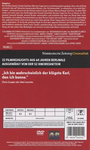SZ Cinemathek, Nr. 17: Adaption