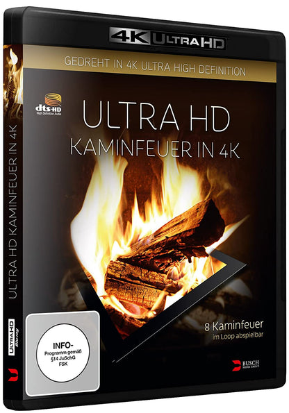 Kaminfeuer 4K Ultra-HD Blu-ray Disc