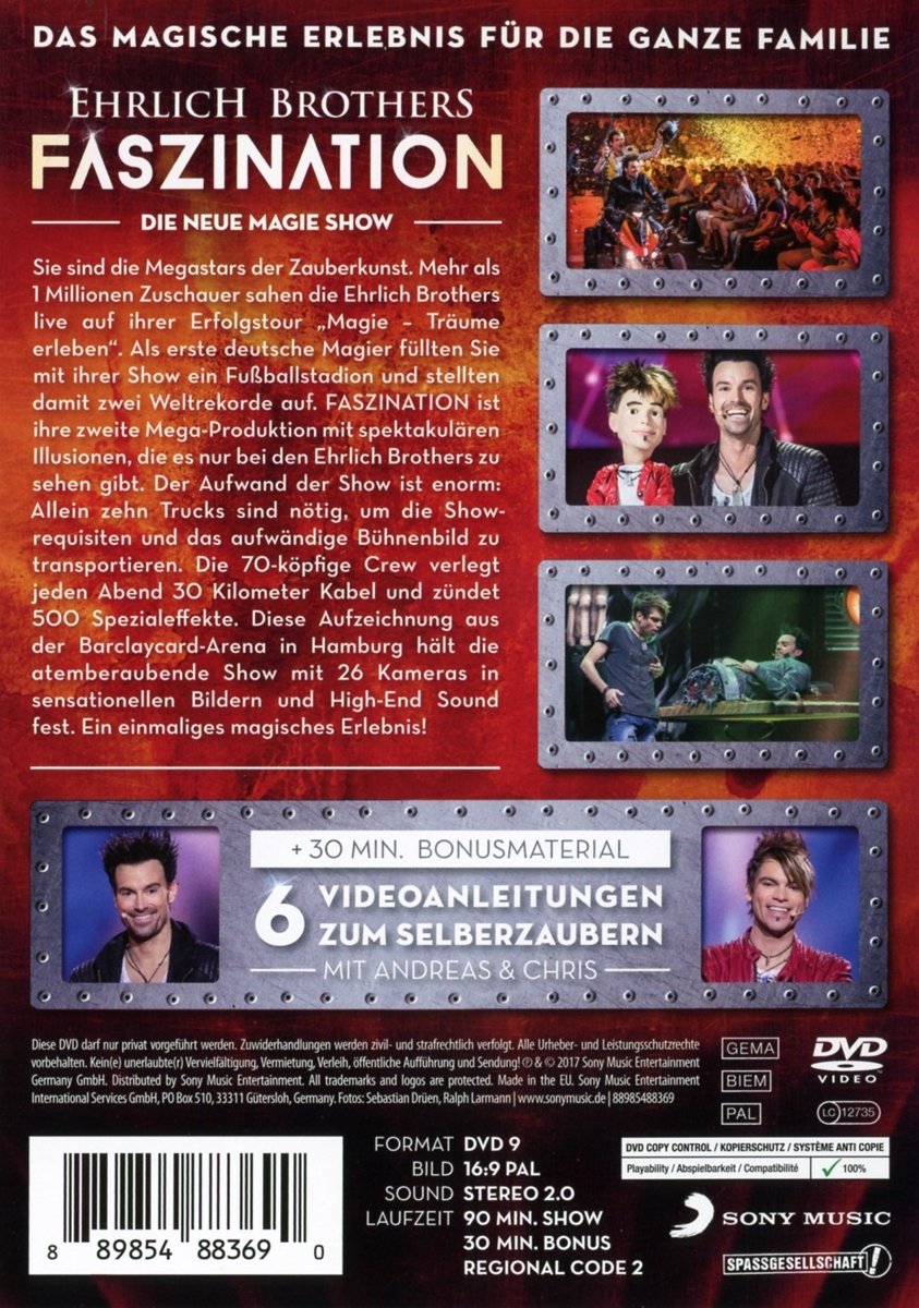 Ehrlich Brothers - Faszination - Die neue Magie-Show
