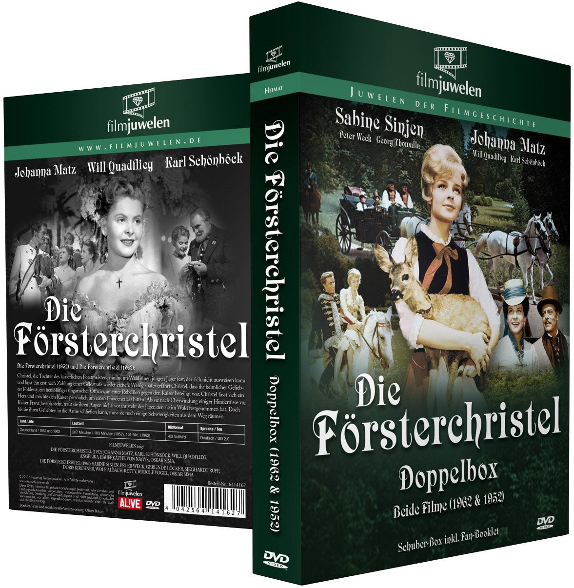 Die Försterchristel Doppelbox - Beide Filme (1962 & 1952) - Filmjuwelen