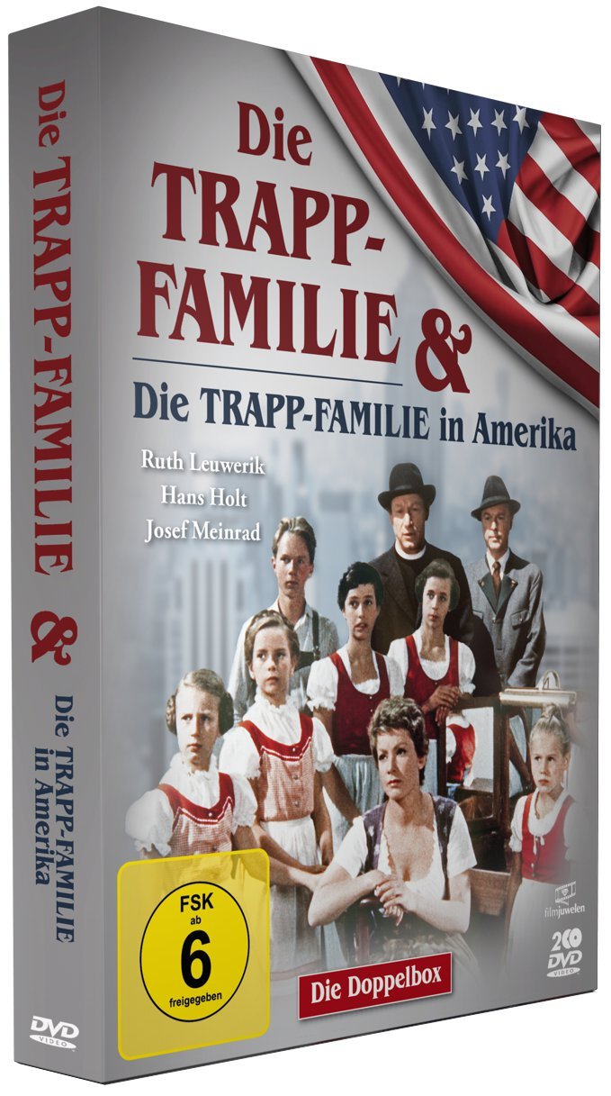Die Trapp-Familie & Die Trapp-Familie in Amerika - Doppelbox (Filmjuwelen)