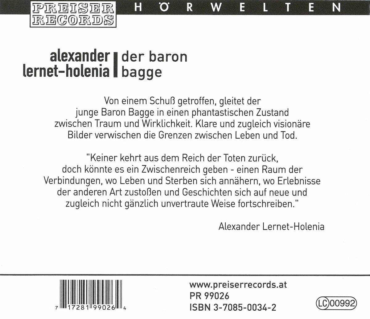 Der Baron Bagge