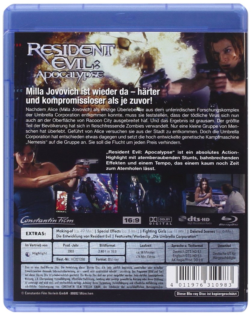 Resident Evil: Apocalypse
