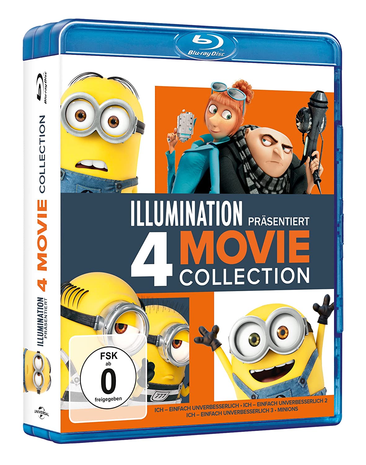 Ich - Einfach unverbesserlich 1-3 & Minions