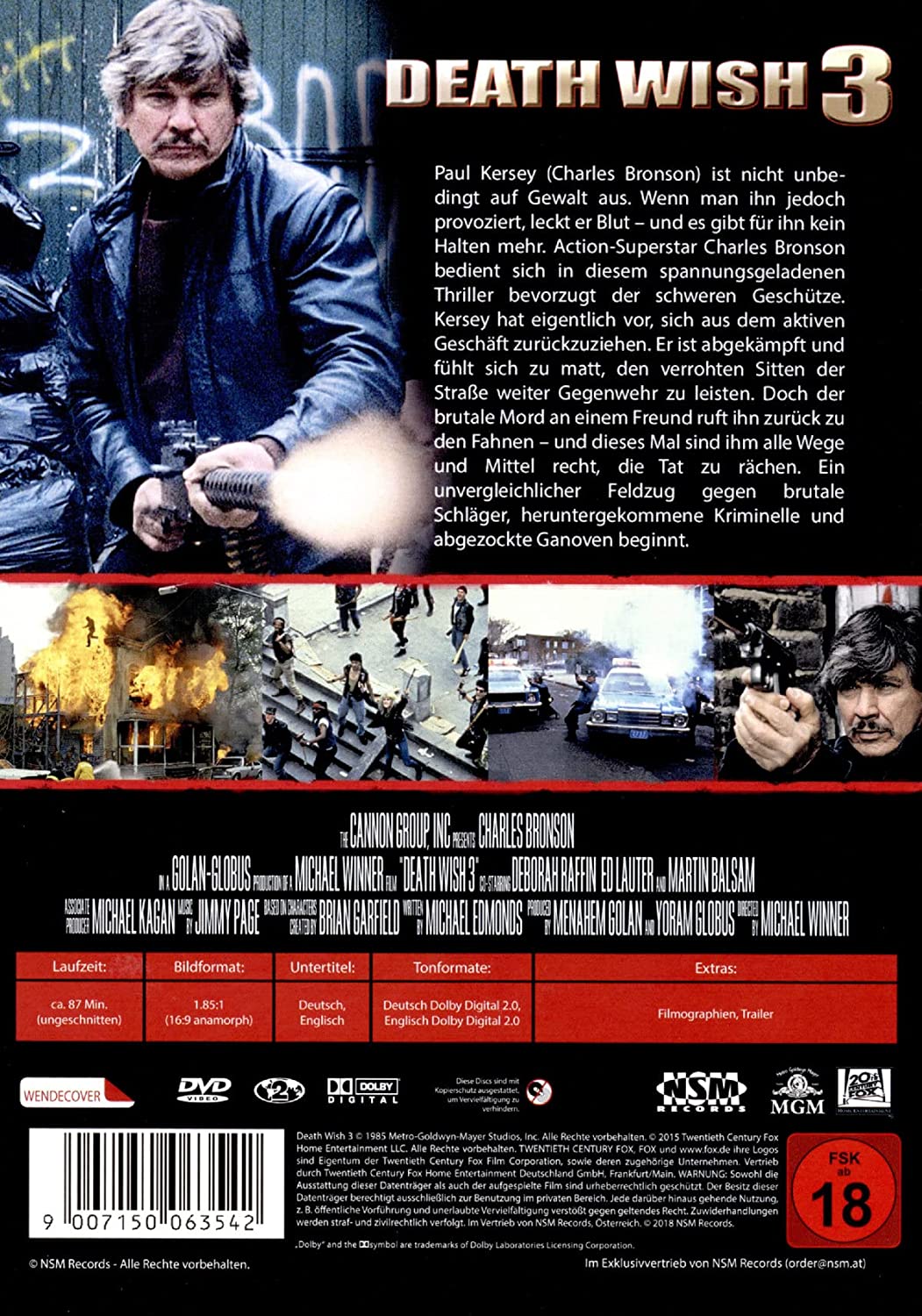 WINNER, MICHAEL - DEATH WISH 3