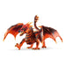 schleich 70138 ELDRADOR CREATURES Lavadrache mit beweglichen Flügeln und Unterkiefer, Spielzeug für Kinder ab 7 Jahren