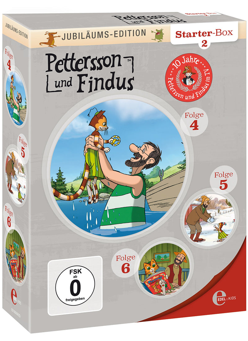 Pettersson & Findus - Starter-Box 2 (Jubiläums-Editionen, Folge 4-6)