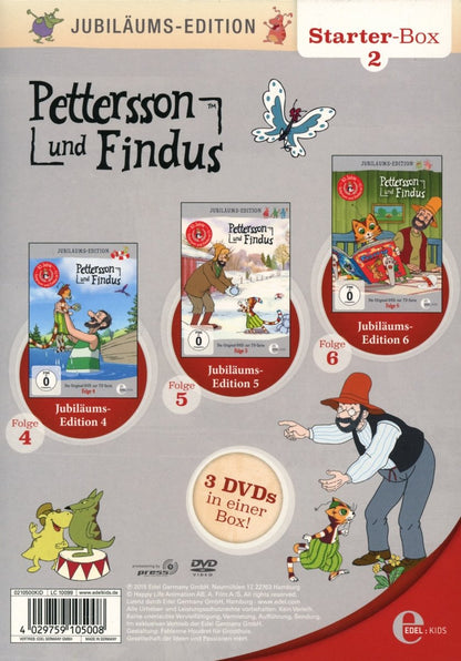 Pettersson & Findus - Starter-Box 2 (Jubiläums-Editionen, Folge 4-6)