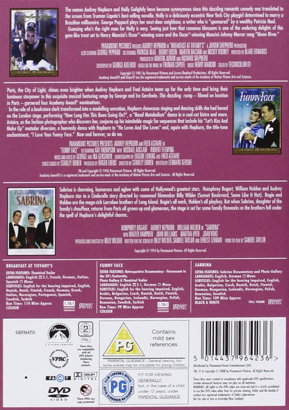 The Audrey Hepburn Collection - Breakfast At Tiffanys / Funny Face / Sabrina Dvd
