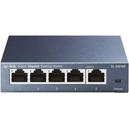 TP Link Unmanaged 5 Port Gigabit Desktop Switch