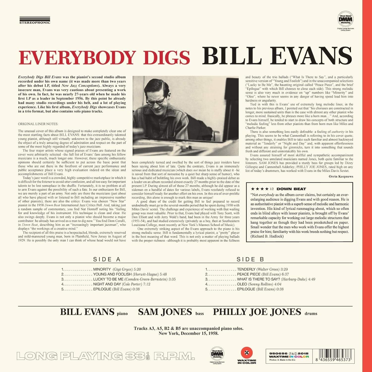 Everybody Digs Bill Evans