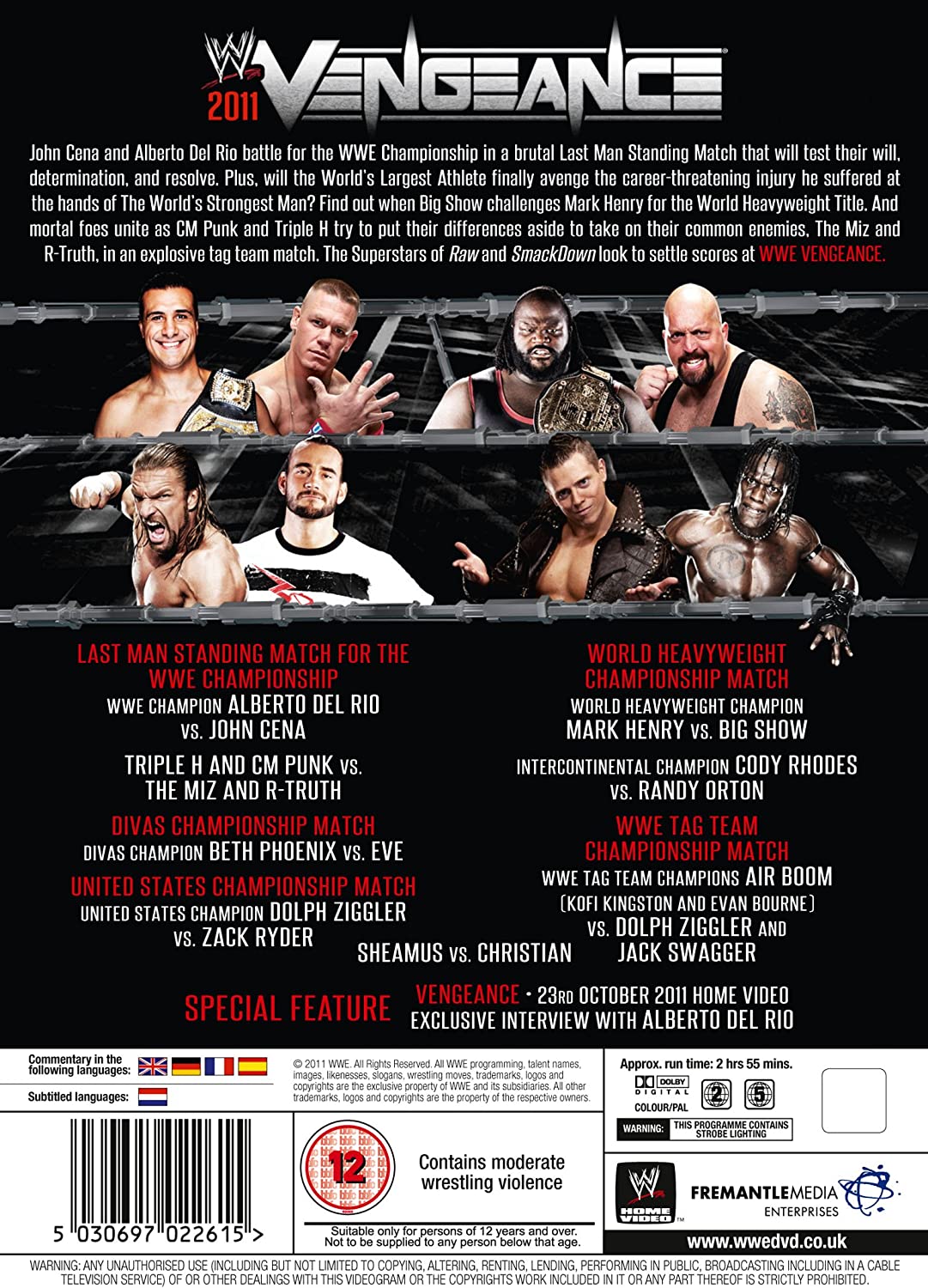 WWE - Vengeance 2011
