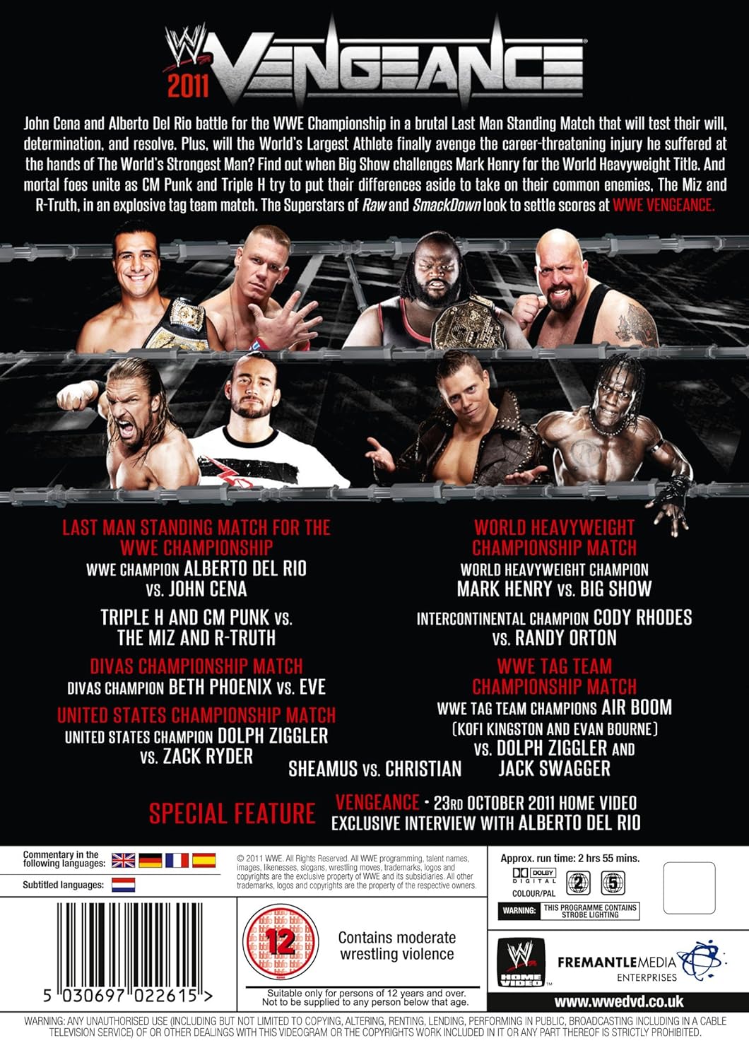 WWE - Vengeance 2011