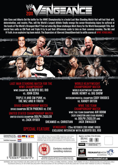 WWE - Vengeance 2011