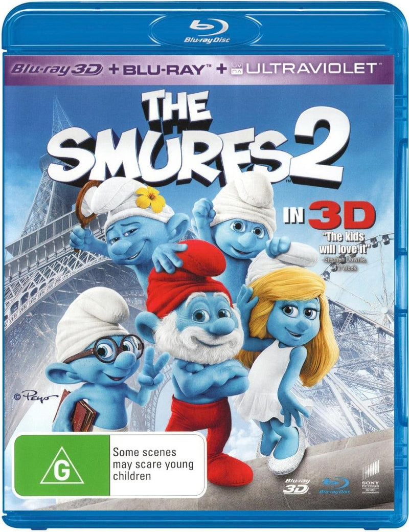 The Smurfs 2 (3D Blu-ray/Blu-ray/UV