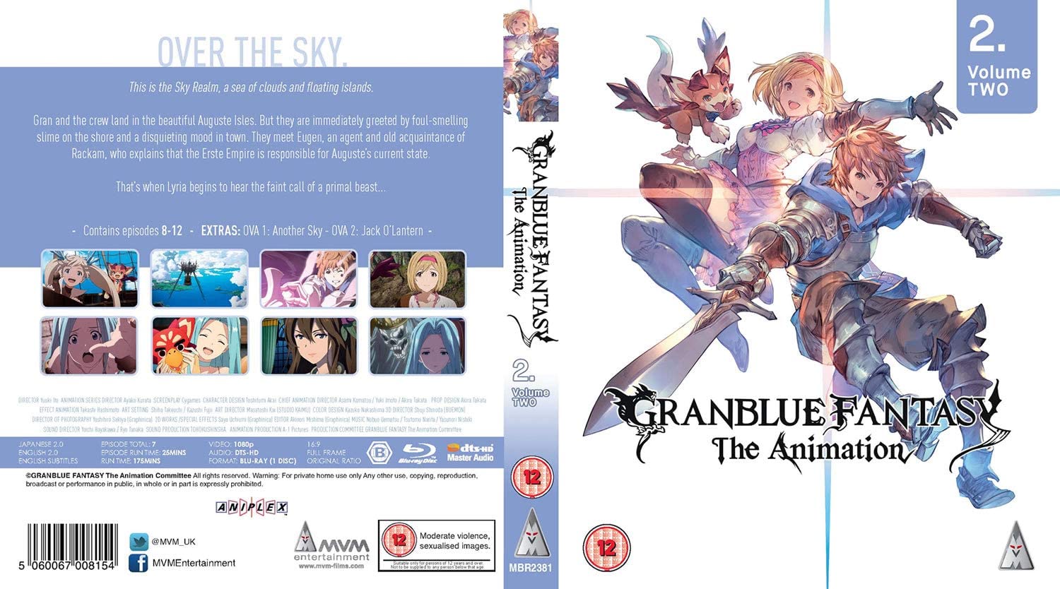 Granblue Fantasy Part 2 BLU-RAY