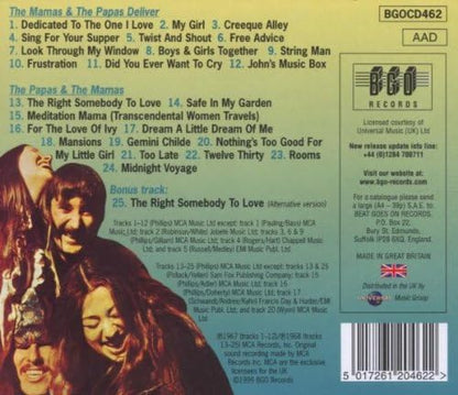 The Mamas & The Papas Deliver/The Papas & The Mamas