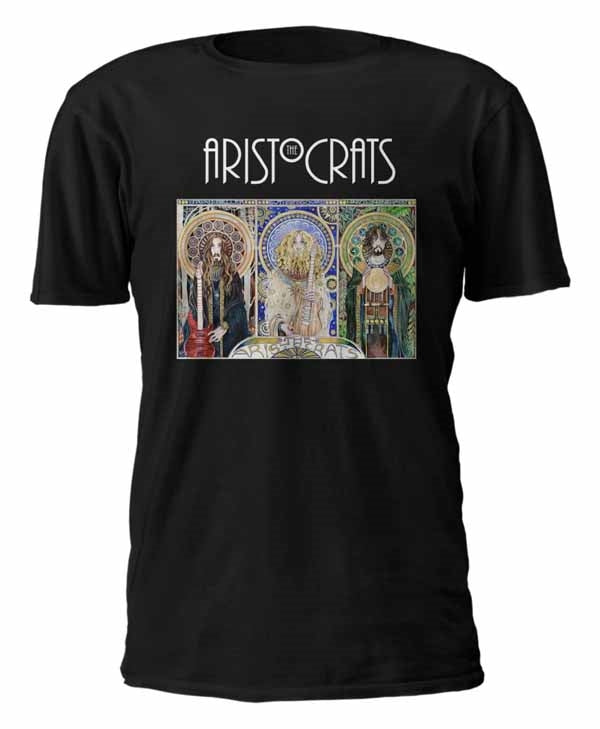 ARISTOCRATS - 2018 EUROPE TOUR T-SHIRT MEDIUM BLACK T-Shirt Medium