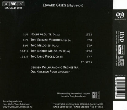 Holberg Suite, Music for Strings (Ruud)