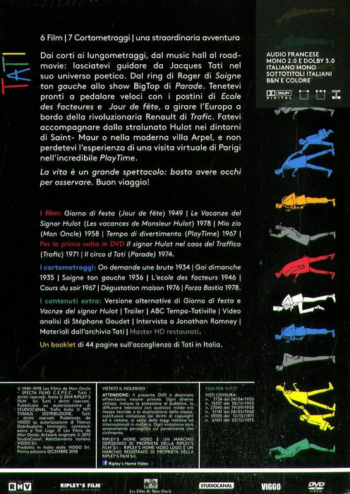 Dvd - Jacques Tati Cofanetto (10 Dvd) (1 DVD)