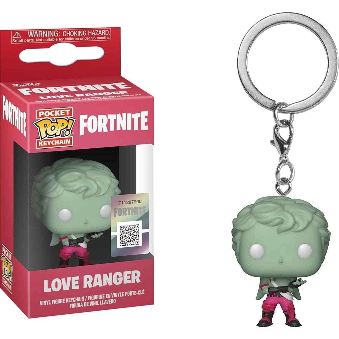 Funko POP! Keychain: Fortnite - Love Ranger - Love Ranger - Collectable Vinyl Mini Figure Novelty Keyring - Stocking Filler - Gift Idea - Official Merchandise - Video Games Fans - Minifigure