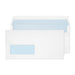 Blake Purely Everyday DL 110 x 220 mm 90 gsm Window Self Seal Wallet Envelopes (13884/50 PR) White - Pack of 50