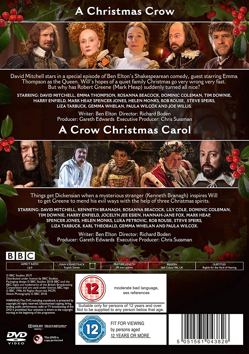 Upstart Crow Christmas Specials