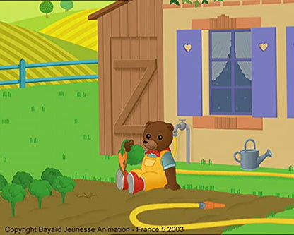 Petit Ours Brun jardine