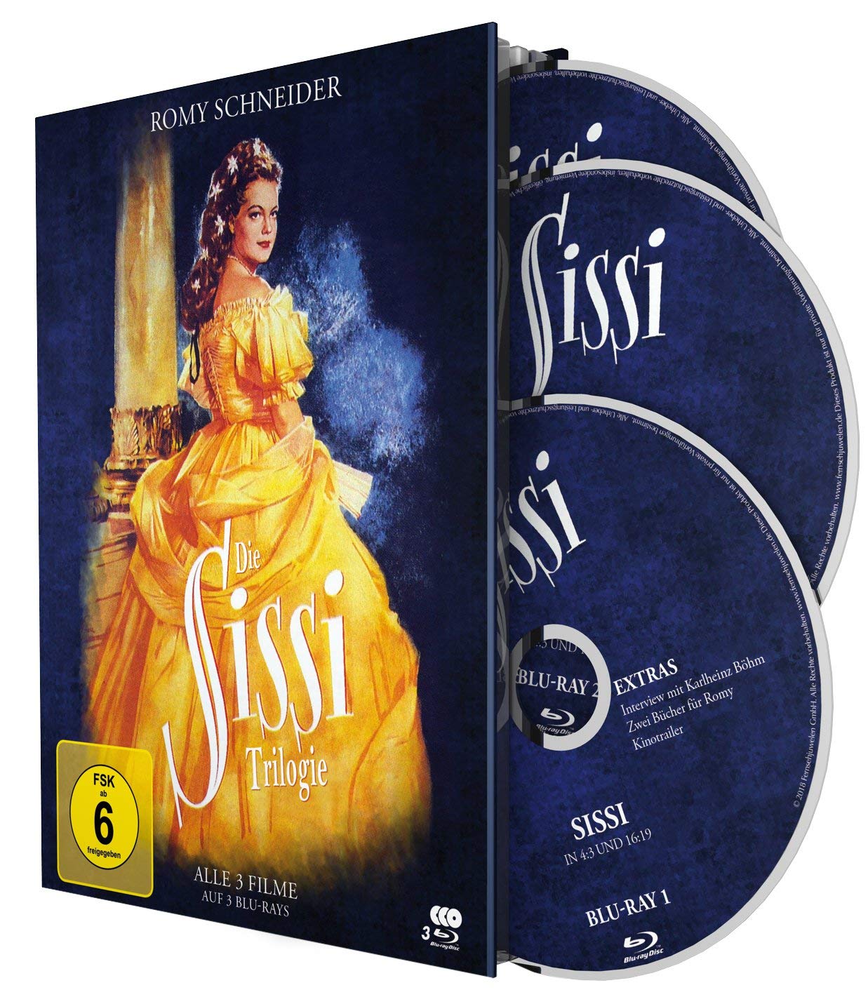 Sissi Trilogie - Special Edition Mediabook