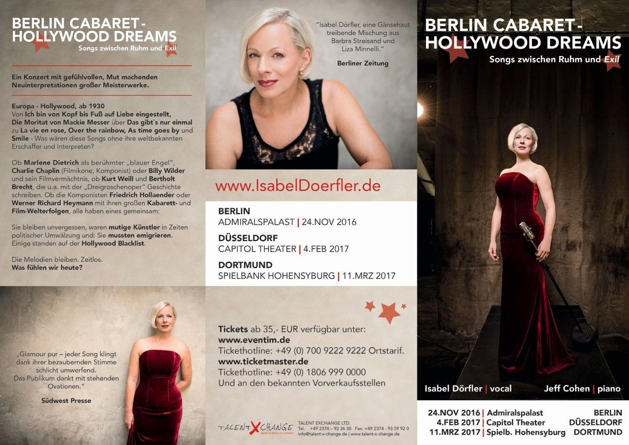DORFLER, ISABEL - BERLIN CABARET - HOLLYWOOD DREAMS
