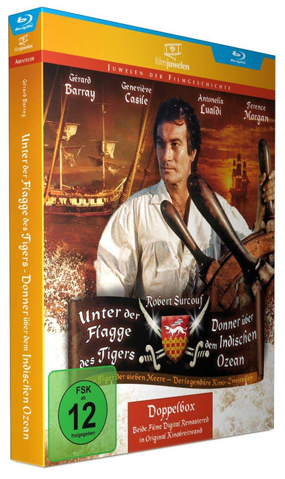 Unter der Flagge des Tigers / Donner über dem Indischen Ozean (Filmjuwelen)
