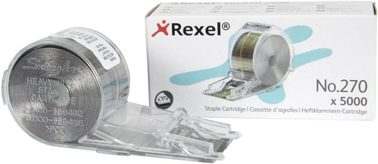 Rexel No. 270 Staples Cartridge for Stella 70 (Pack of 5000
