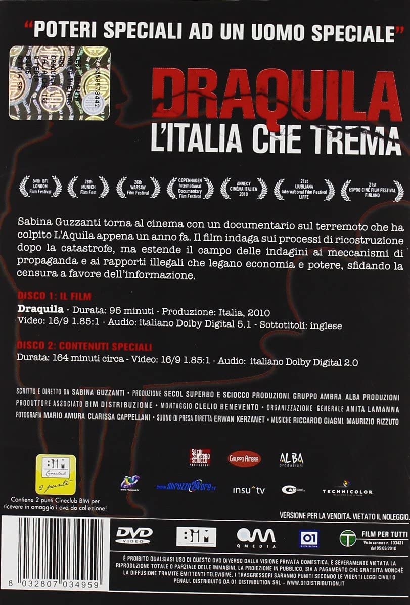 Draquila - L'Italia Che Trema (2 Dvd)
