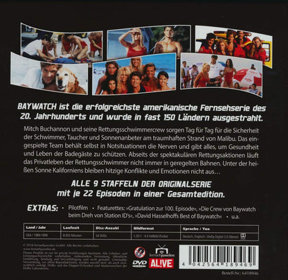 Baywatch - Komplettbox Staffeln 1-9 (54 Discs