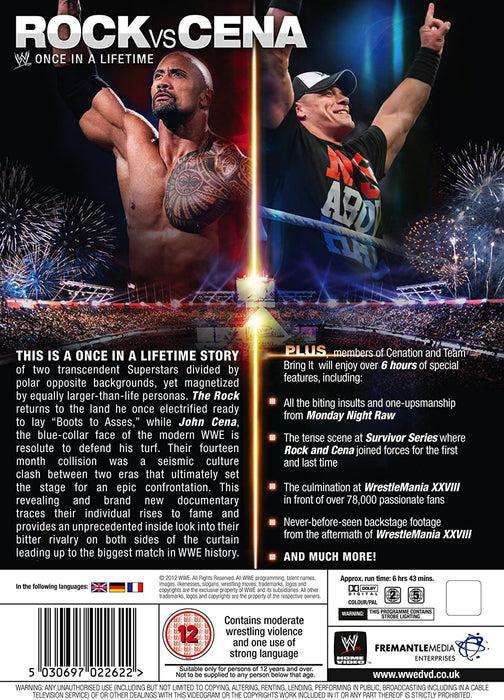 WWE - Rock Vs Cena - Once In a Lifetime