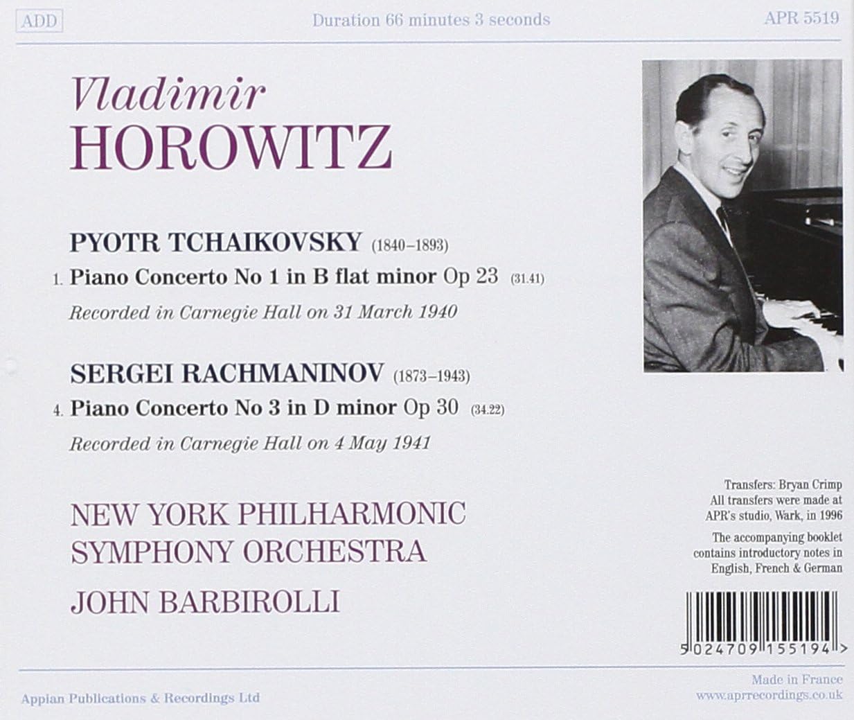 Live at Carnegie Hall