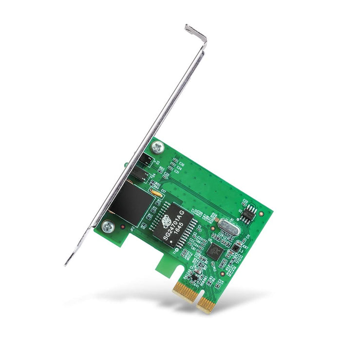 TP-Link Gigabit PCI Express Network Adapter, 32-bit PCIe interface, Supports operating systems Windows 11/10/8.1/8/7/Vista/XP, Low-Profile Bracket(TG-3468) Gigabit Wired