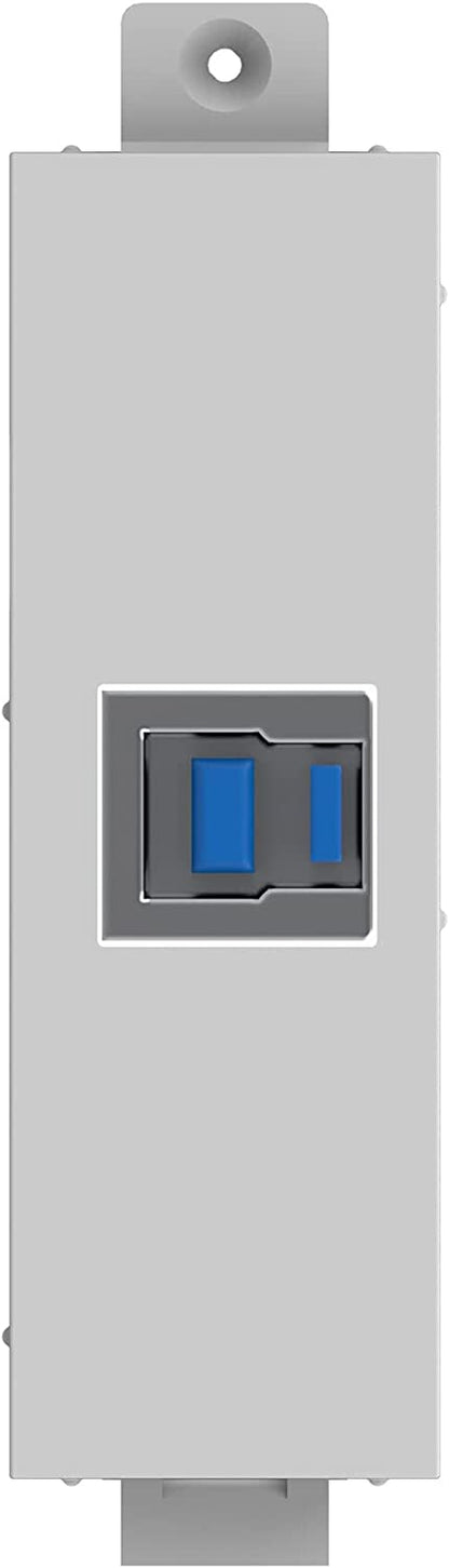 Vision Techconnect 3 Usb-B Module - Modular Facility Plate Snap-In - Usb Type B