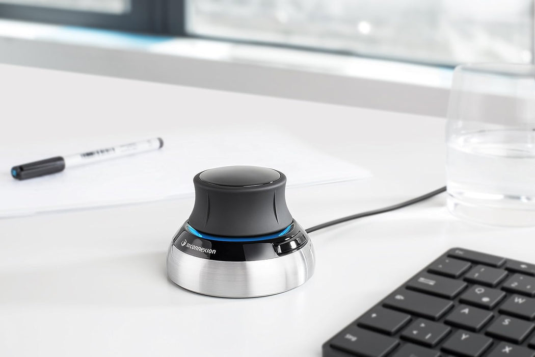 3Dconnexion SpaceMouse Compact 3DX-700059 3D Mouse,black