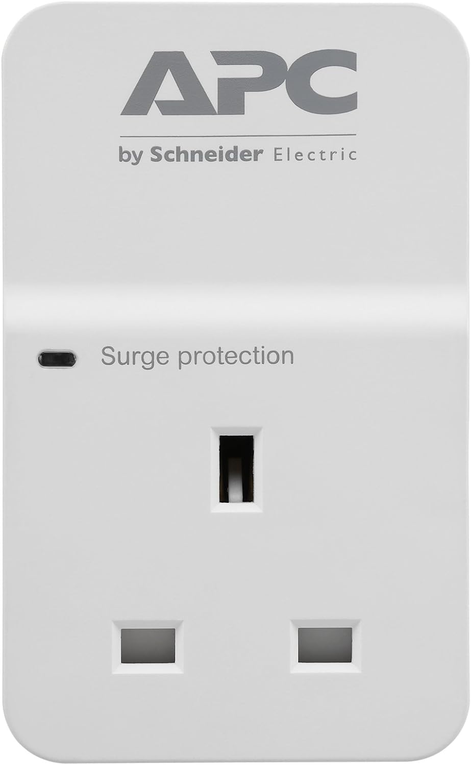 Apc Surgearrest Essential - Surge Protector - Ac 230 V - Output Connectors: 1 - United Kingdom - White